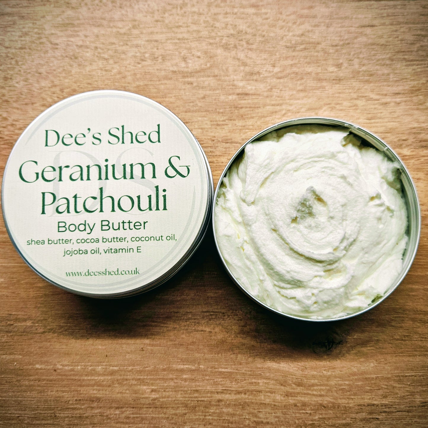 Whipped Body Butter - Geranium and Patchouli