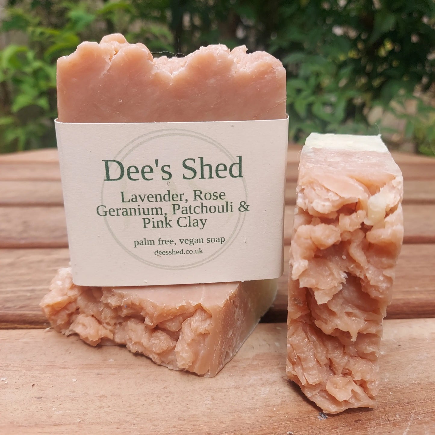 Soap - Lavender, Rose, Geranium and Patchouli Pink Clay Soap