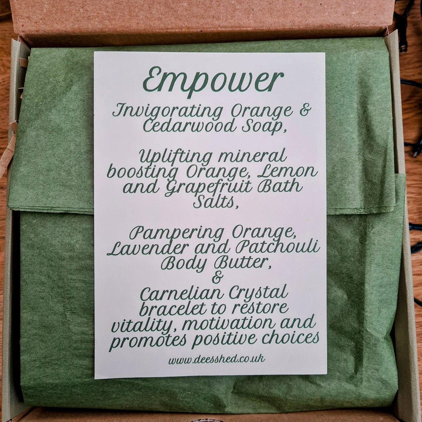 Luxury Gift Set - Empower - Dees Shed