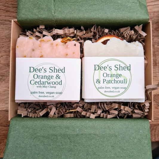 Orange Soap Gift Set - Dees Shed