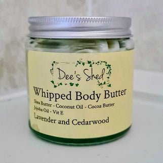 Whipped Body Butter - 7 Beautuful Fragrances - Dees Shed