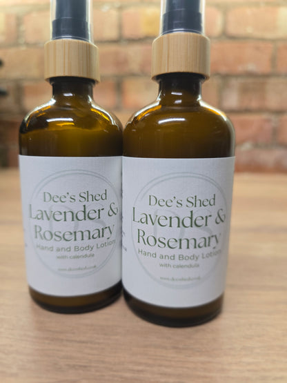 Hand & Body Lotion - Lavender and Rosemary