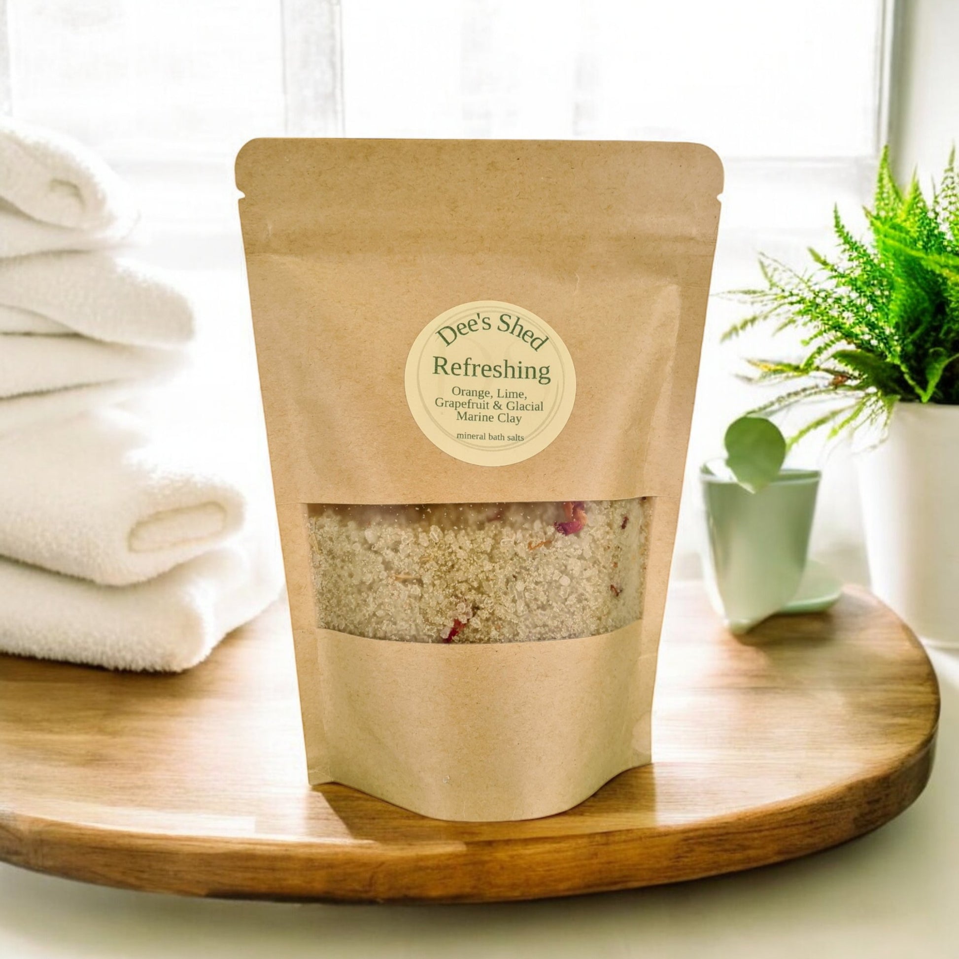 Bath Salts Pouch - Refreshing - Dees Shed