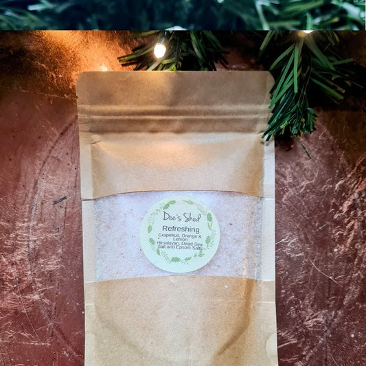 Bath Salts Pouch - Refreshing - Dees Shed