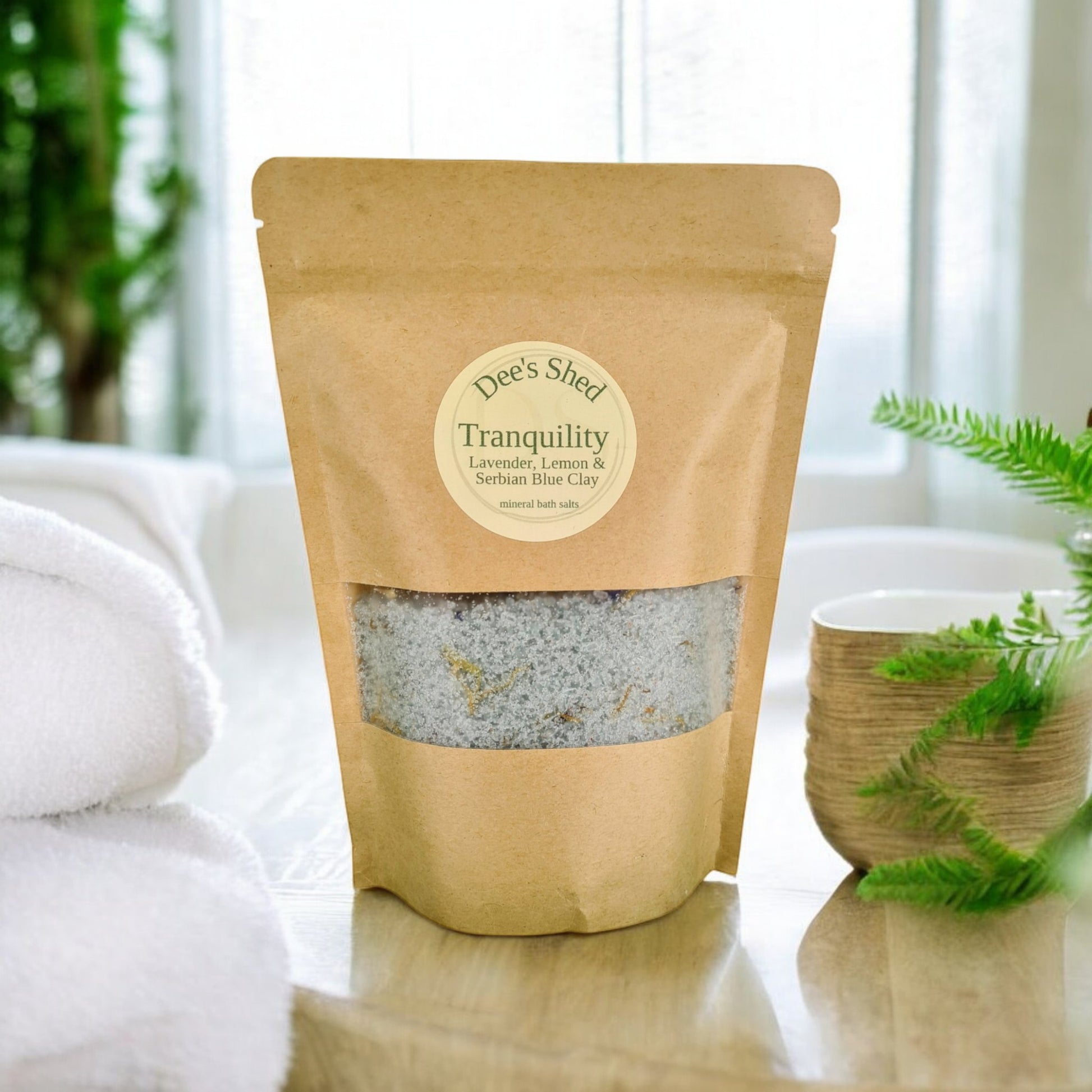 Bath Salts Pouch - Tranquility - Dees Shed