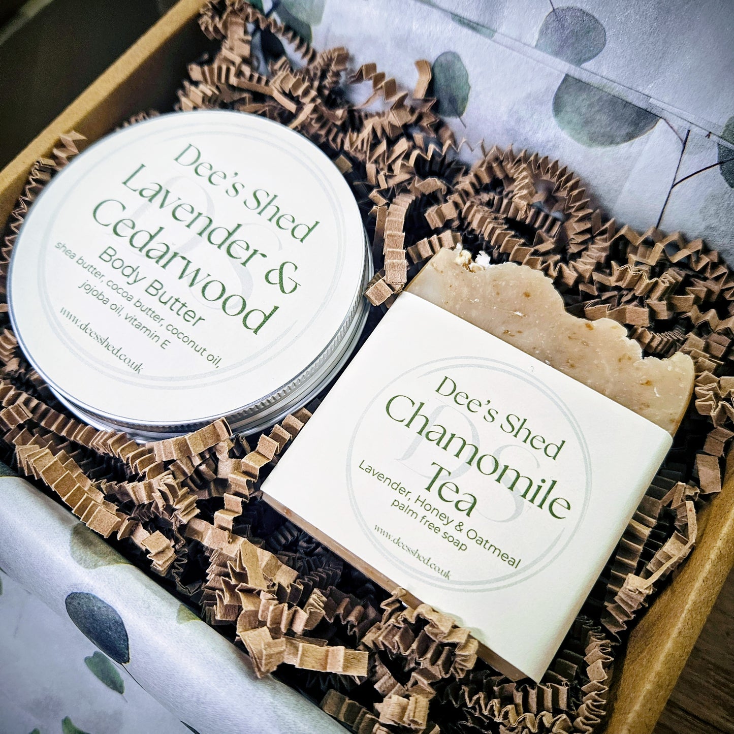 Calming Luxurious Body Butter and Soap Gifts
