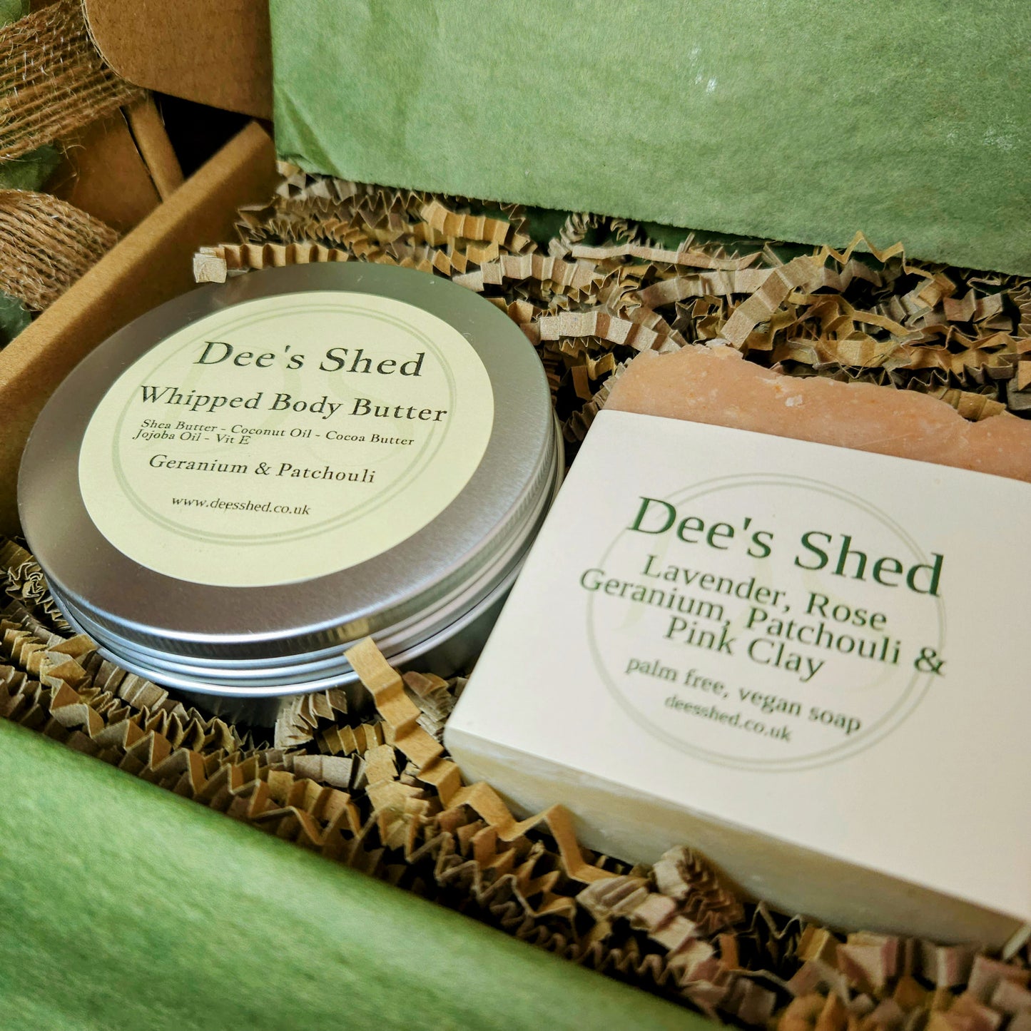 Relaxing Body Butter and Soap Gifts