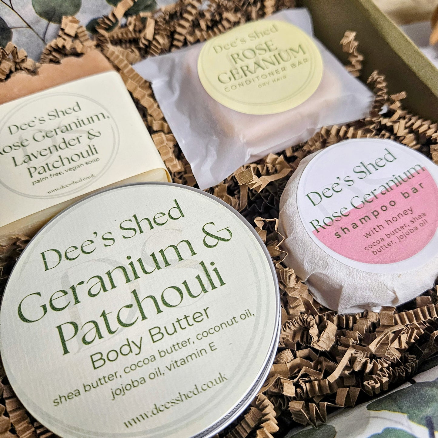 Luxurious Rose Geranium gift set