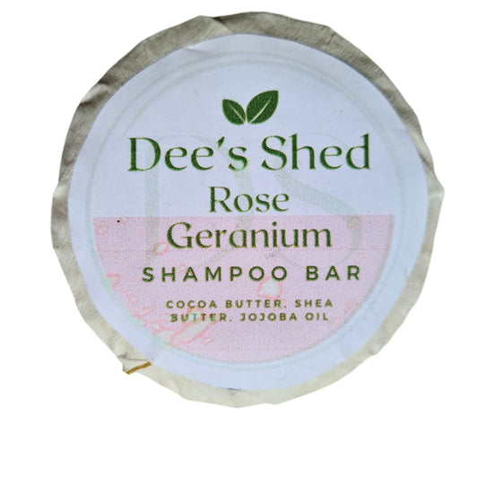 Shampoo Bars - Rose Geranium - Dees Shed