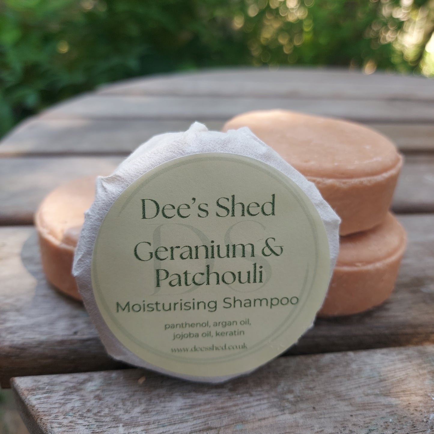 Shampoo Bars - Rooted. Geranium & Patchouli