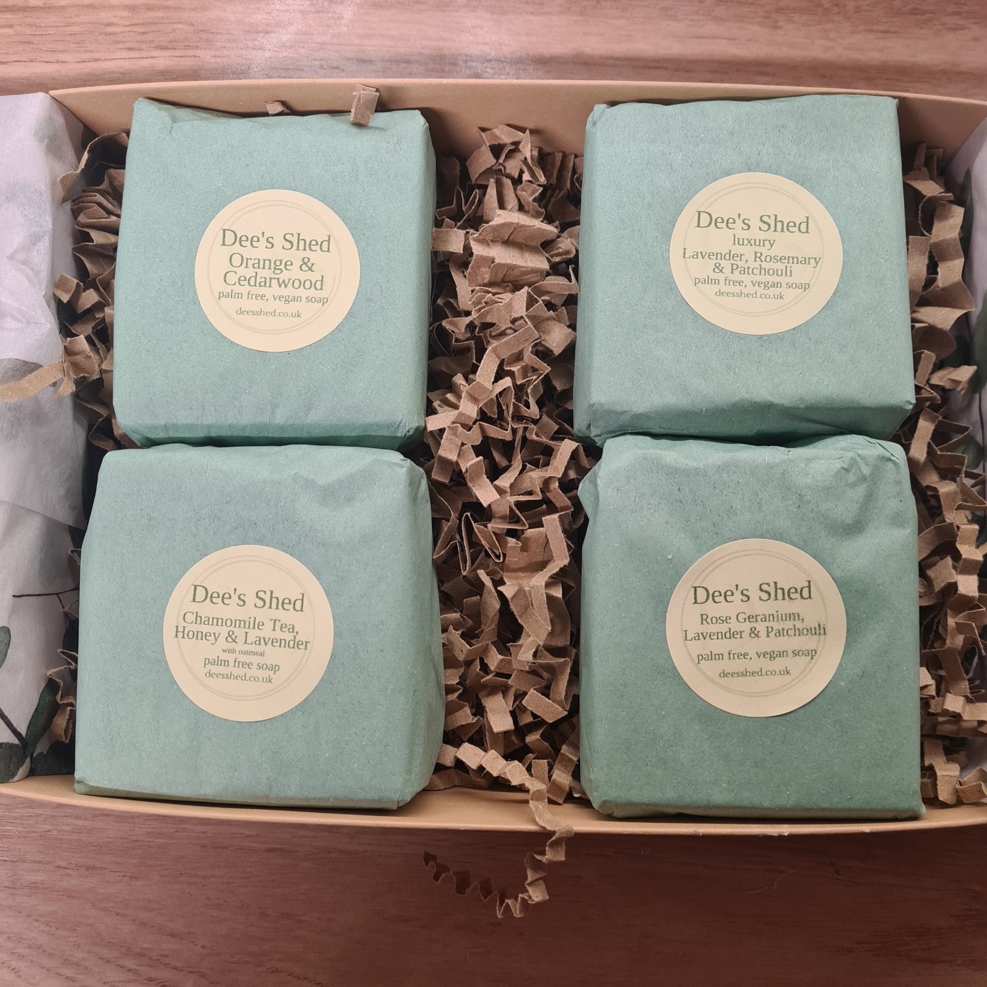Large Luxury Soap Gift Set - Dees Shed