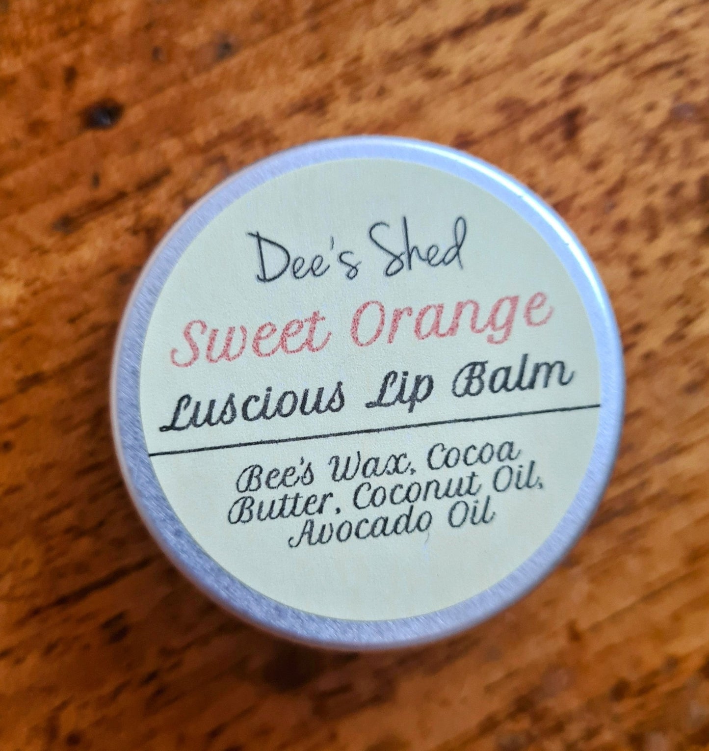 Lip Balm - Sweet Orange - Dees Shed