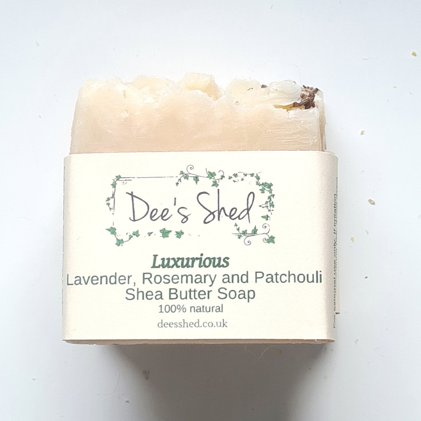 Soap - Luxury Lavender, Rosemary and Patchouli Shea Butter Soap - Dees Shed
