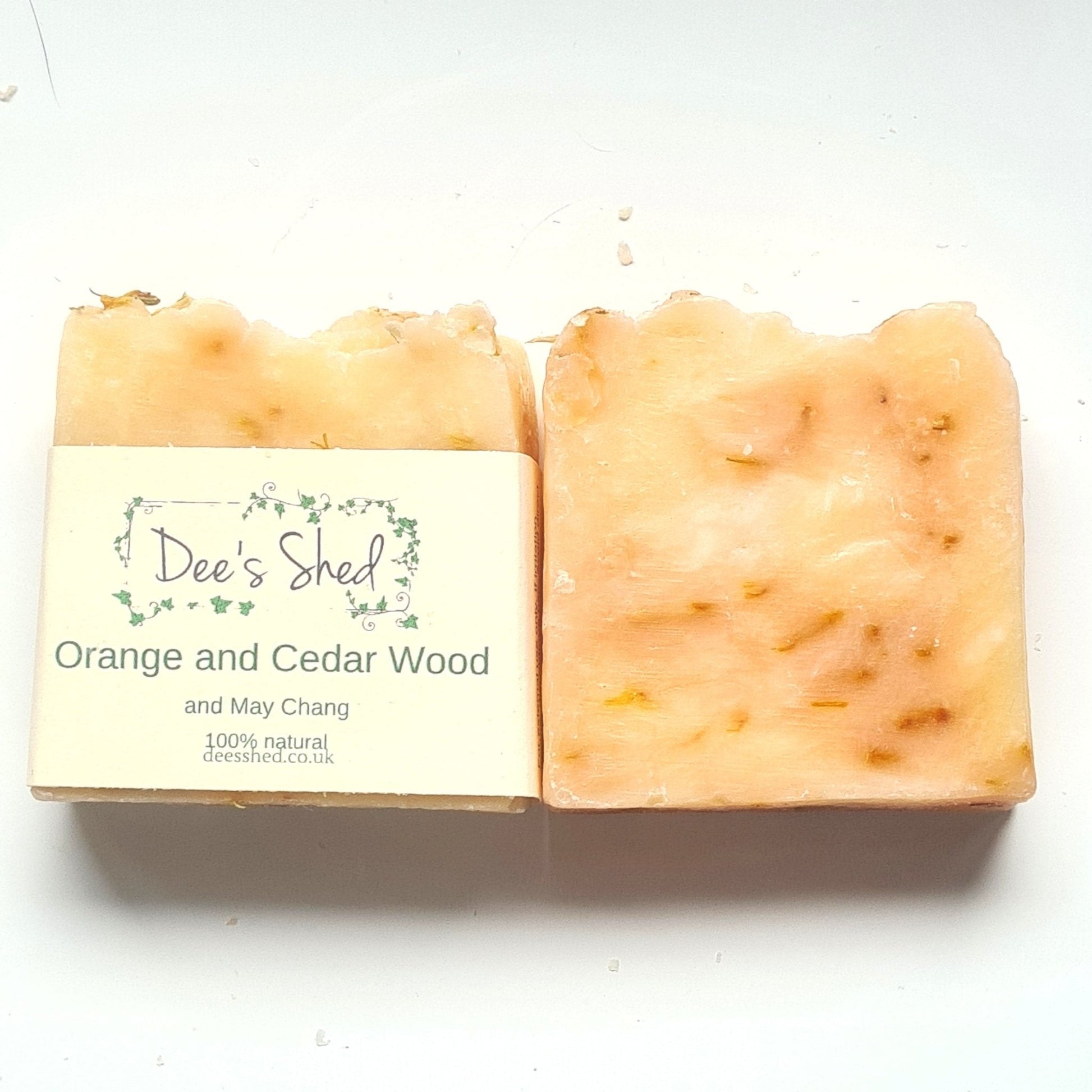 Soap - Orange and Cedar Wood - Dees Shed